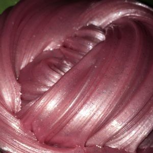 Pink metallic slime comes with extras